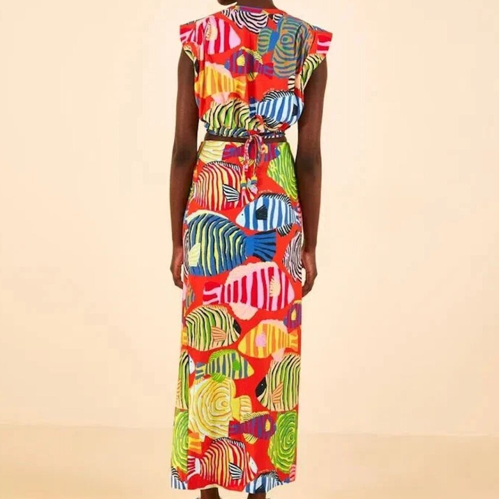 Farm Rio | Colorful top and skirt Set - Picture 2 of 15